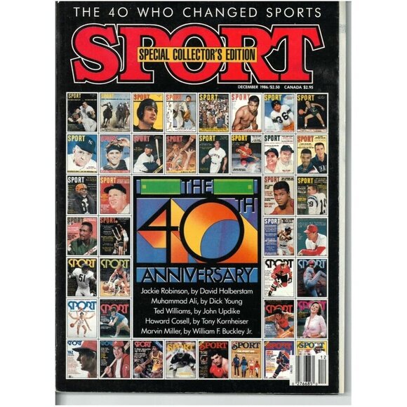 SPORT Other - 1986 DECEMBER SPORT MAGAZINE - 40TH ANNIVERSARY ISSUE - CW 327
